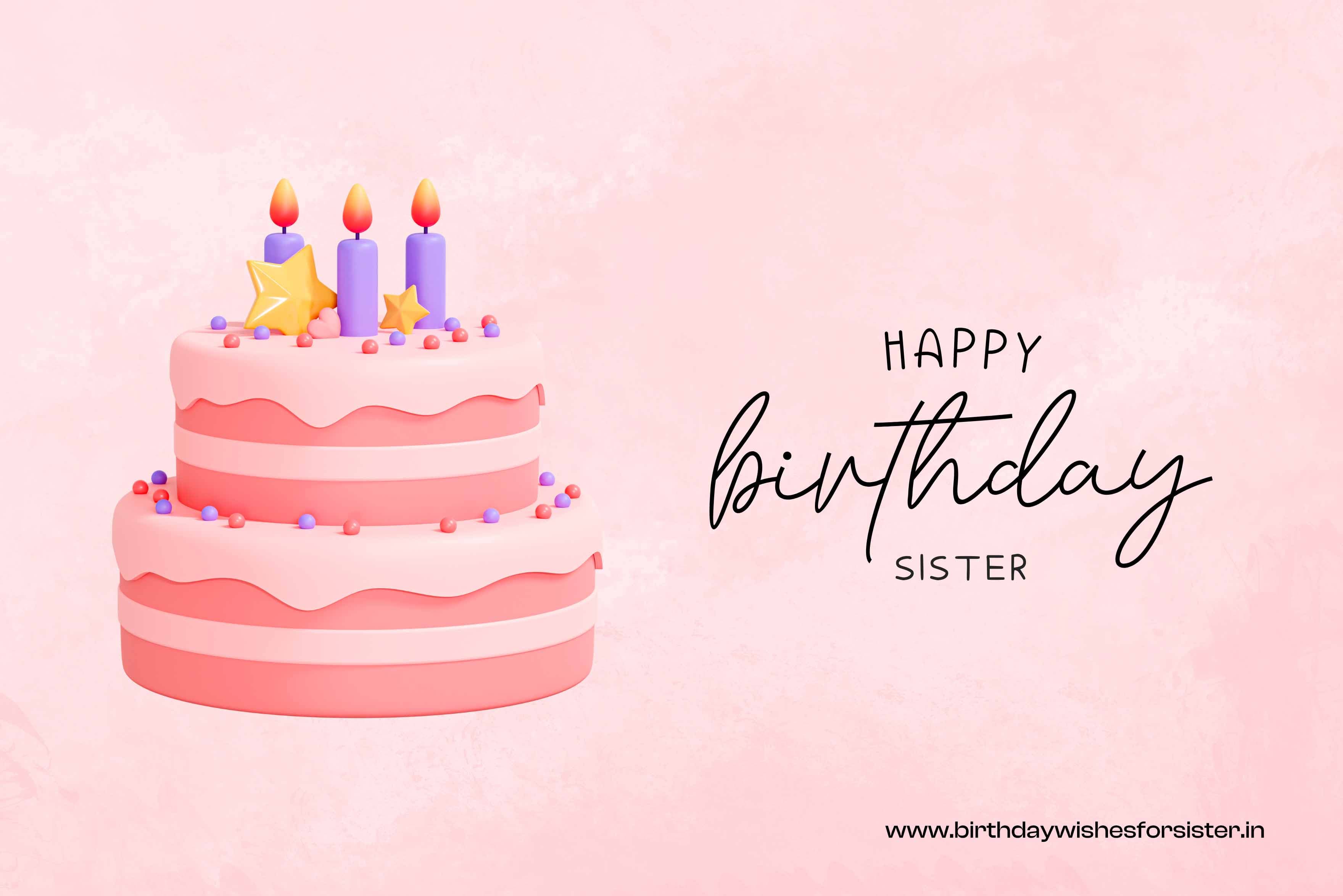 birthday wishes for sister